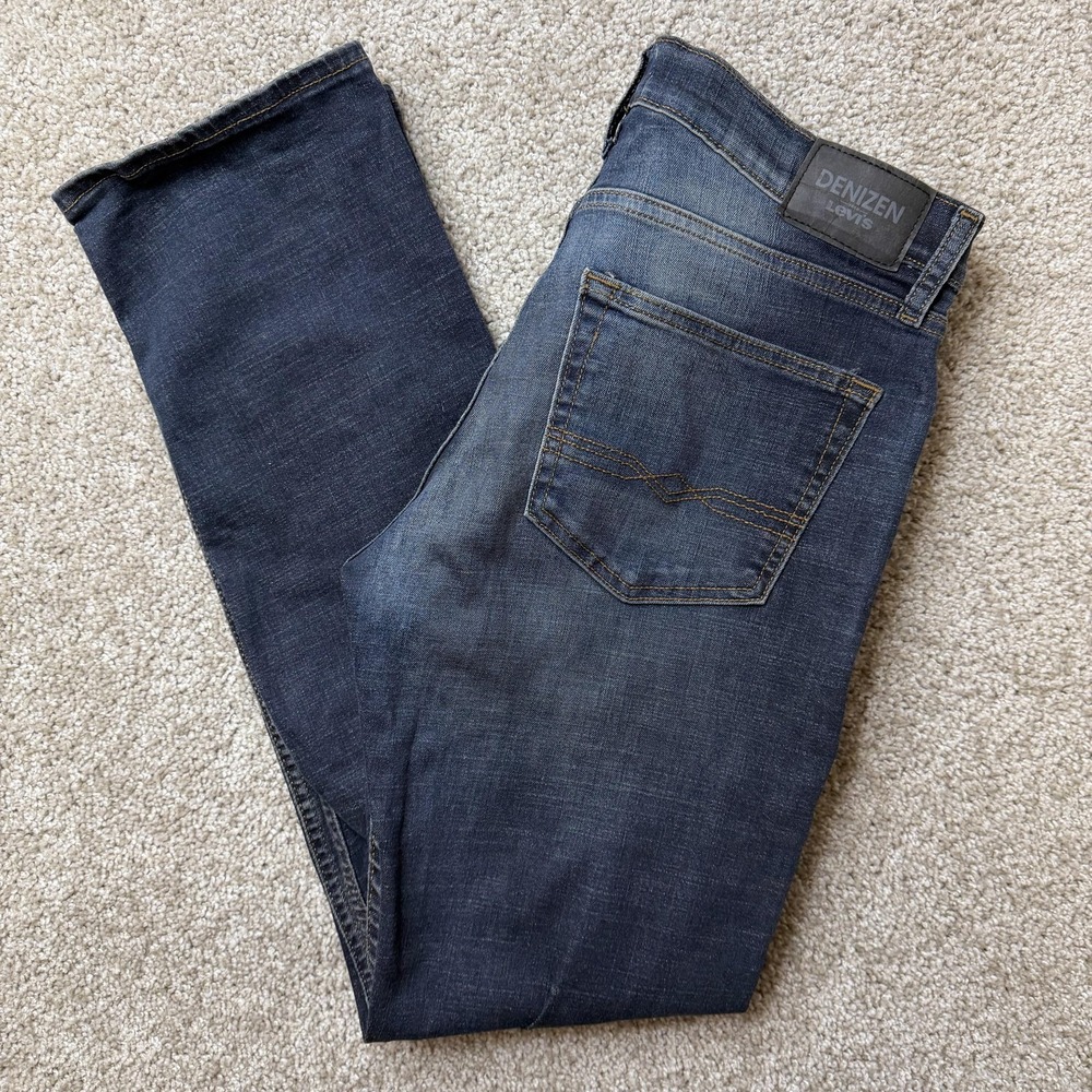 Denizen From Levis 232 Jeans Mens 32x31 Medium Wash Denim Slim Straight
